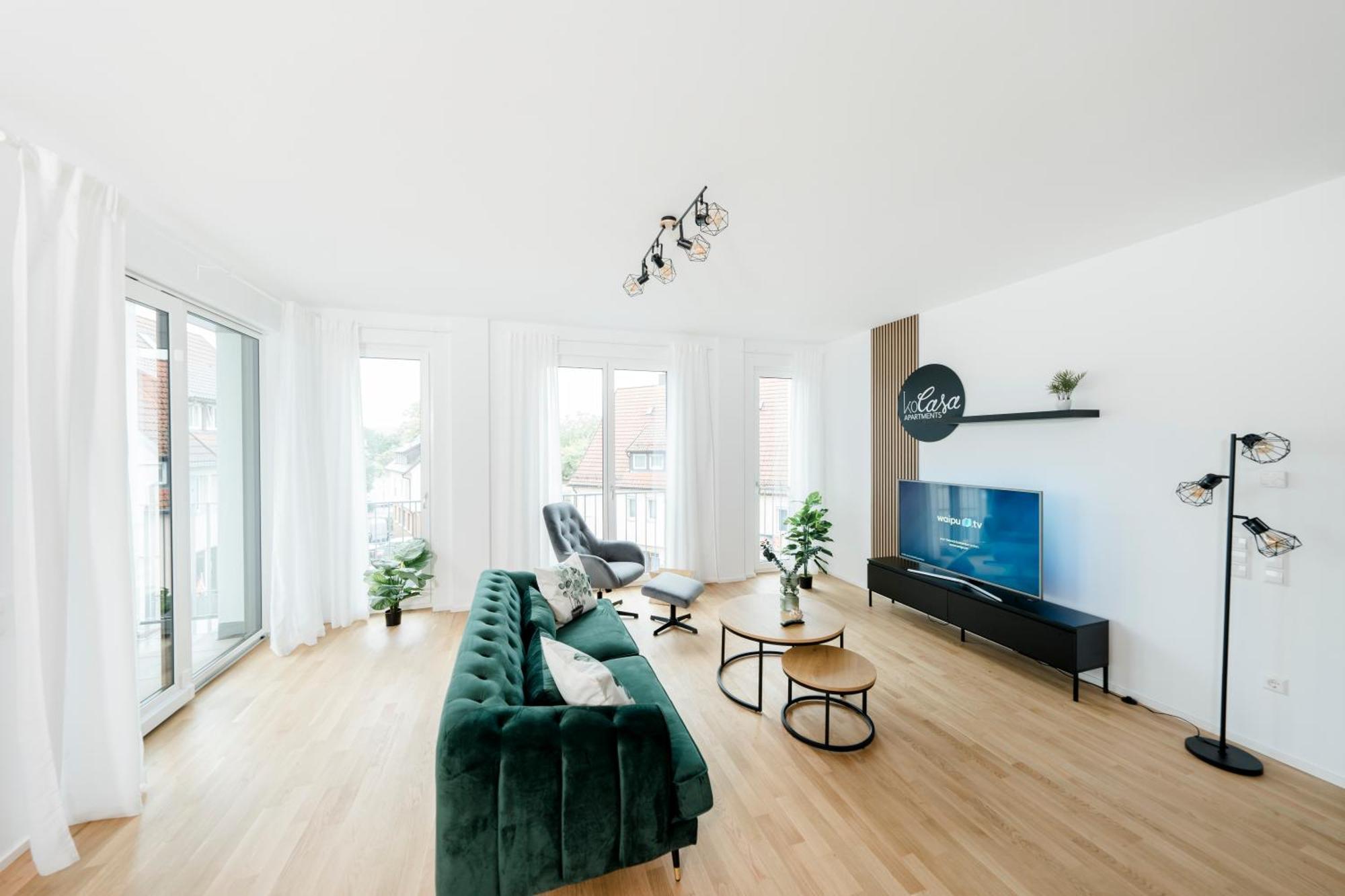 Kocasa-Apartments 02, Design, City-Center Boeblingen, Stellplatz, Balkon, Waipu-Tv Eksteriør billede